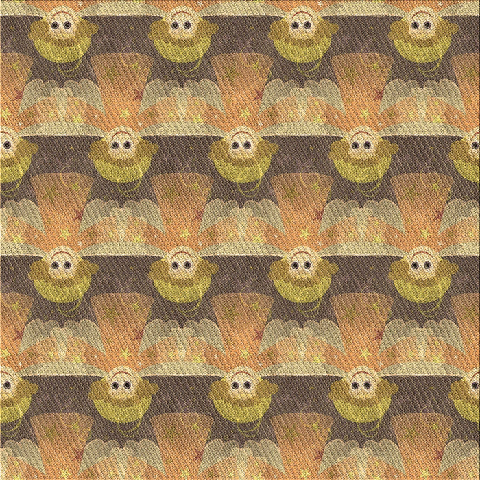 Round Machine Washable Transitional Sienna Brown Rug, wshpat3096brn