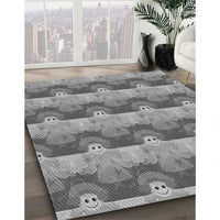 Patterned Ash Gray Rug, pat3096gry