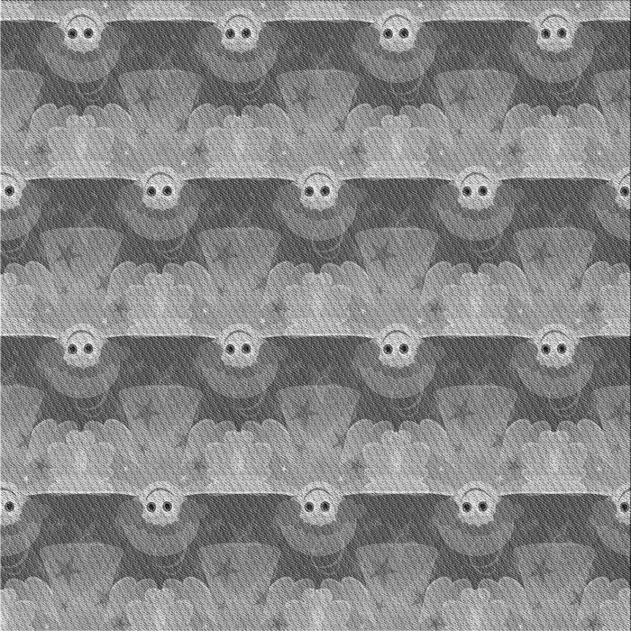 Round Machine Washable Transitional Ash Gray Rug, wshpat3096gry