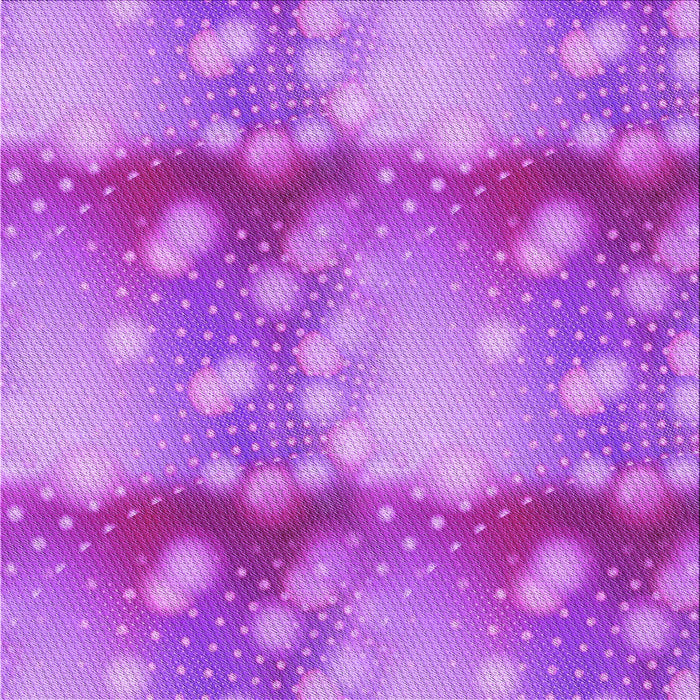 Round Machine Washable Transitional Fuchsia Magenta Purple Rug, wshpat3097pur