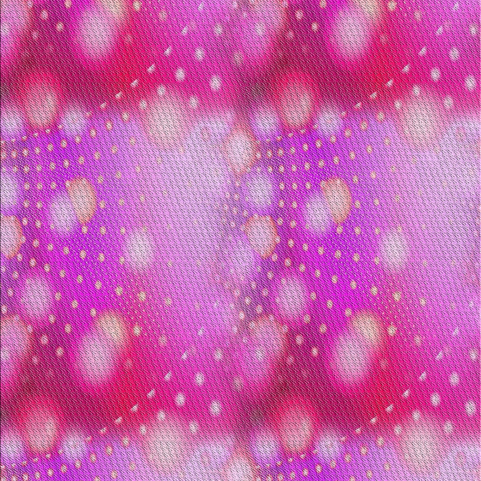 Patterned Deep Pink Modern Rug, pat3097