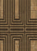 Patterned Light Brown Rug, pat3098brn