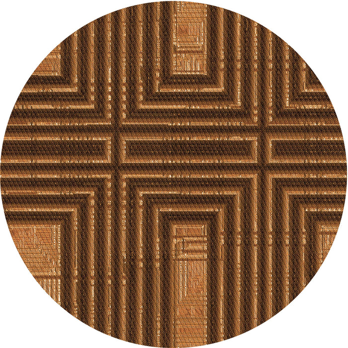 Square Machine Washable Transitional Orange Rug in a Living Room, wshpat3098org