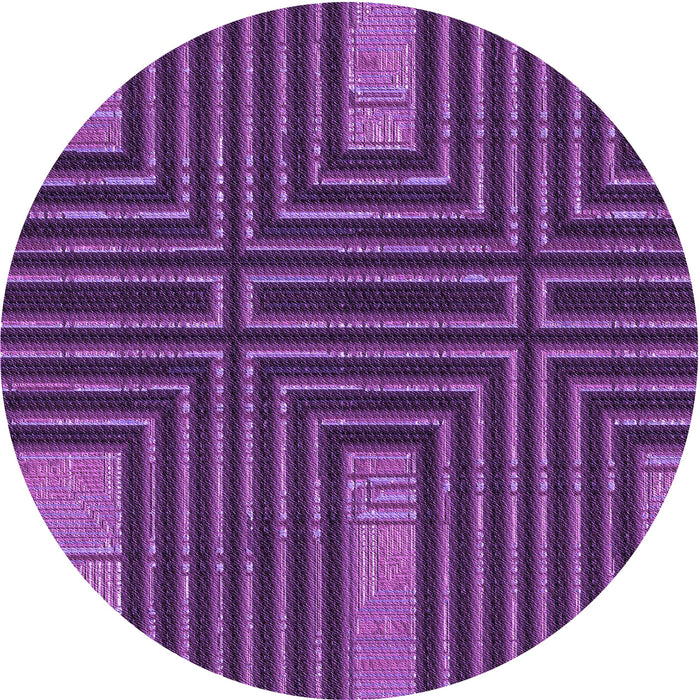 Square Machine Washable Transitional Purple Rug in a Living Room, wshpat3098pur