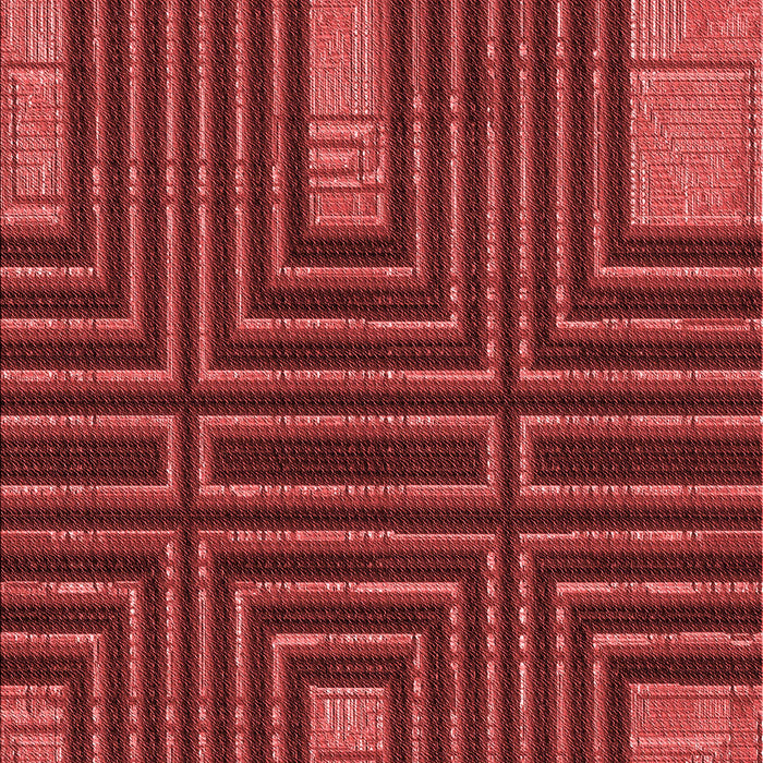 Patterned Red Rug, pat3098rd