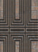 Patterned Mid Gray Novelty Rug, pat3098