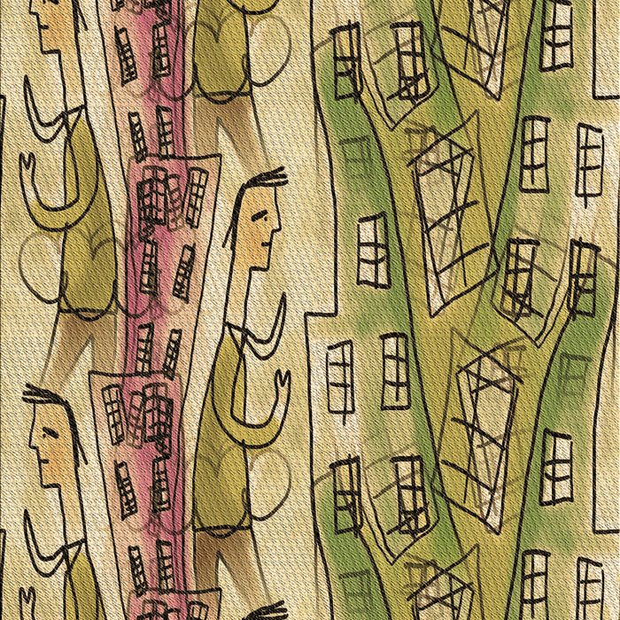 Patterned Red Brown Rug, pat3099brn