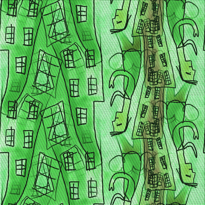 Round Machine Washable Transitional Forest Green Rug, wshpat3099grn