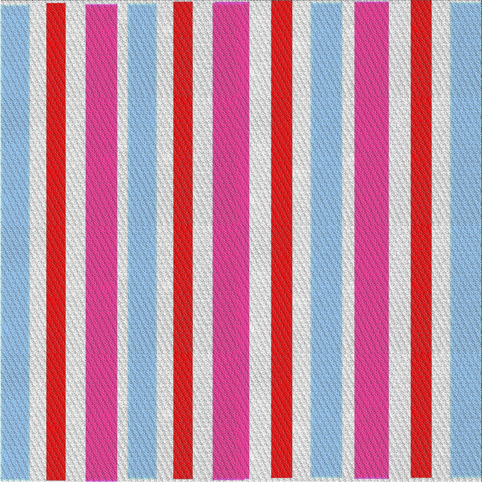 Sideview of Machine Washable Transitional Pink Violet Pink Rug, wshpat309