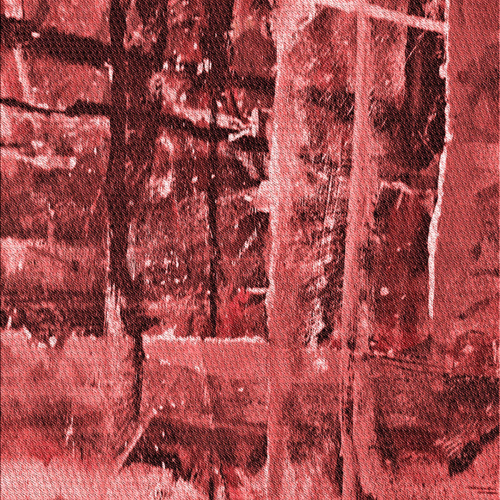 Patterned Red Rug, pat31rd