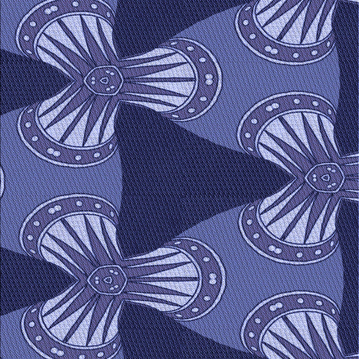 Patterned Light Slate Blue Rug, pat310blu