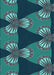 Patterned Light Sea Green Rug, pat310lblu