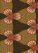 Patterned Cinnamon Brown Rug, pat310org