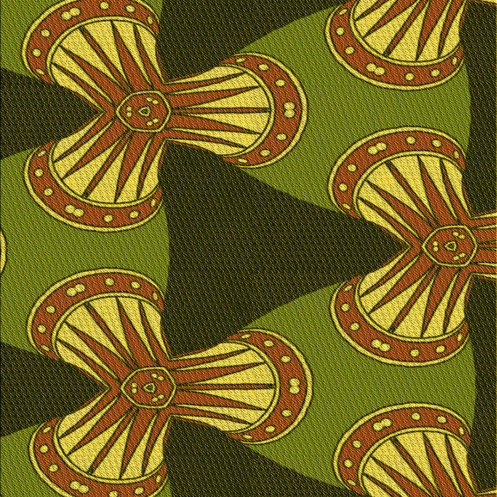 Machine Washable Transitional Bakers Brown Rug, wshpat310yw