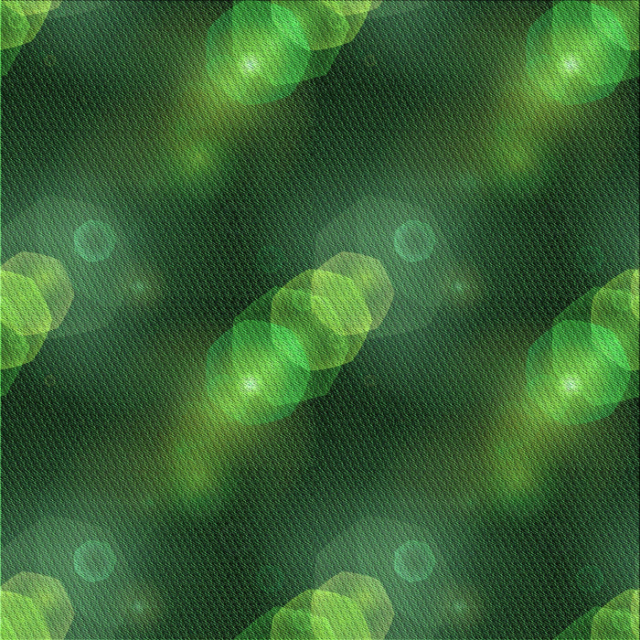 Round Patterned Deep Emerald Green Rug, pat3101grn