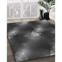 Patterned Silver Gray Rug, pat3101gry