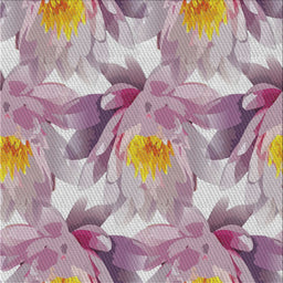 Square Patterned Raspberry Purple Novelty Rug, pat3103