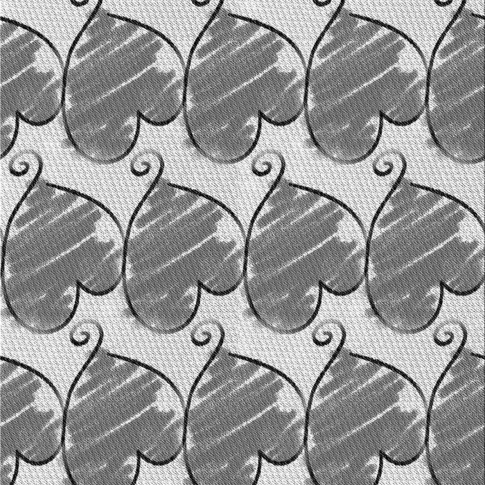 Machine Washable Transitional Ash Gray Rug, wshpat3104gry