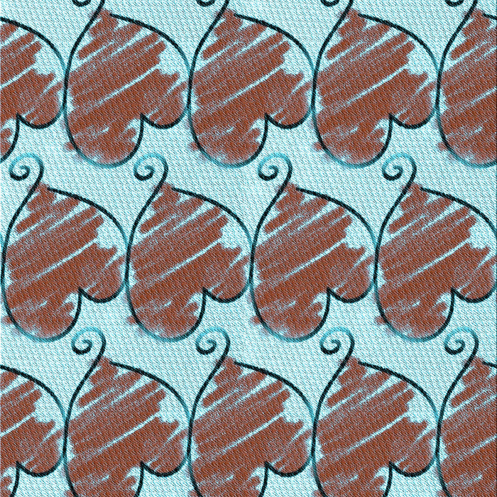 Patterned Sky Blue Rug, pat3104lblu