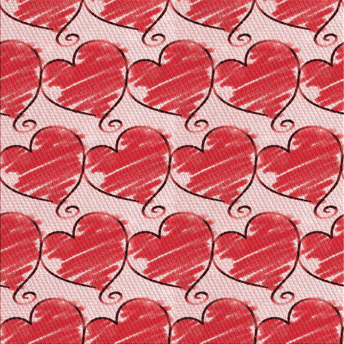 Round Patterned Pastel Pink Rug, pat3104rd