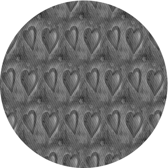 Square Patterned Gray Rug, pat3105gry