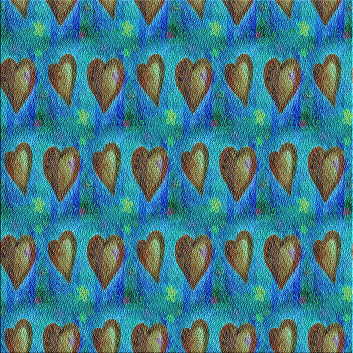 Round Machine Washable Transitional Dark Turquoise Green Rug, wshpat3105lblu