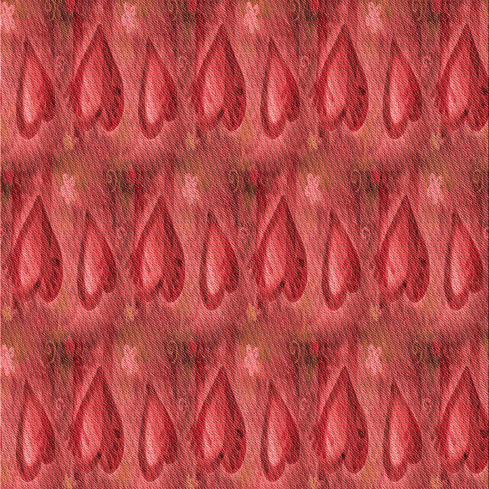 Patterned Red Rug, pat3105rd