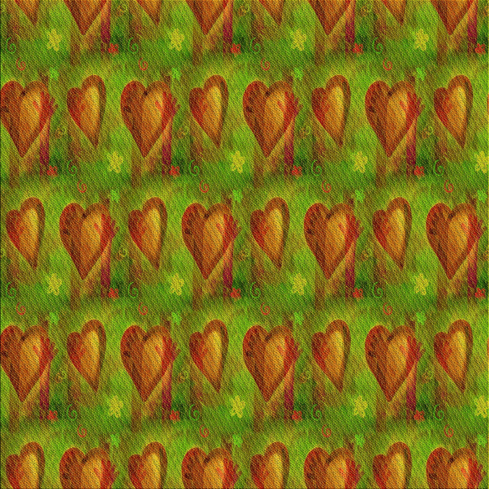 Round Patterned Pistachio Green Rug, pat3105yw