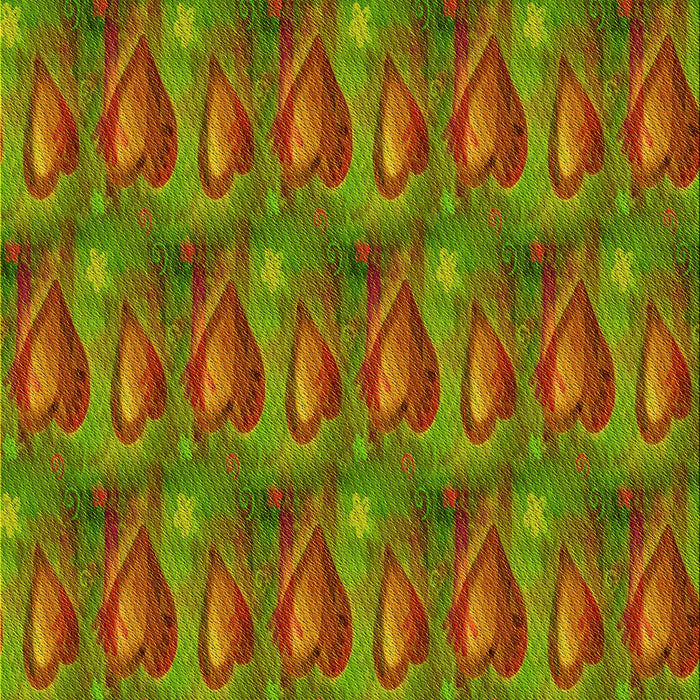 Patterned Pistachio Green Rug, pat3105yw