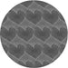 Square Patterned Gray Rug, pat3106gry