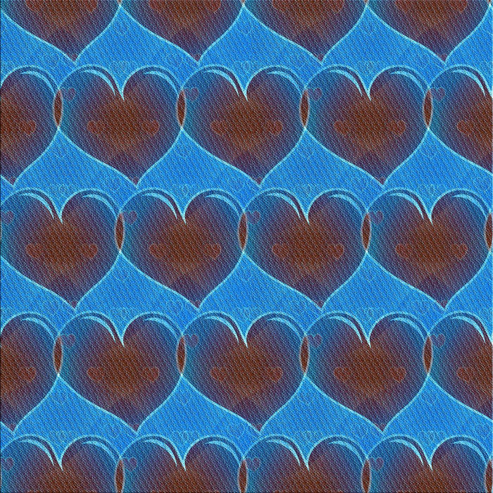 Round Patterned Plum Purple Rug, pat3106lblu