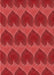 Patterned Red Rug, pat3106rd