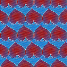 Square Patterned Blue Novelty Rug, pat3106