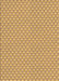 Patterned Chrome Gold Yellow Rug, pat311brn