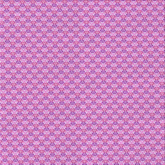 Round Machine Washable Transitional Violet Purple Rug, wshpat311pur