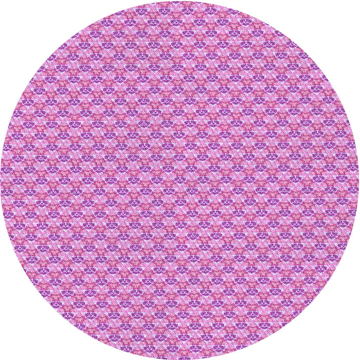 Square Patterned Violet Purple Rug, pat311pur