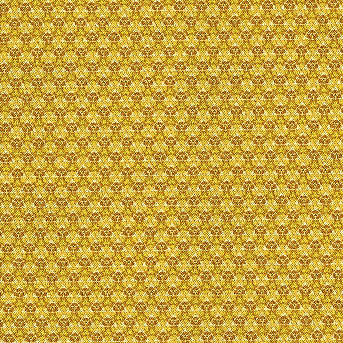 Patterned Orange Rug, pat311yw