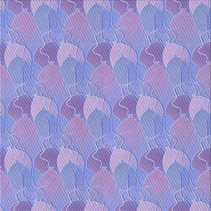 Round Patterned Medium Slate Blue Rug, pat3110blu