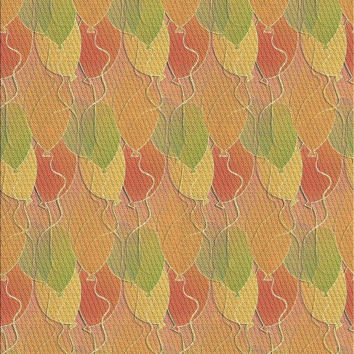 Machine Washable Transitional Yellow Rug, wshpat3110brn