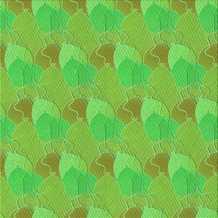 Round Machine Washable Transitional Emerald Green Rug, wshpat3110grn