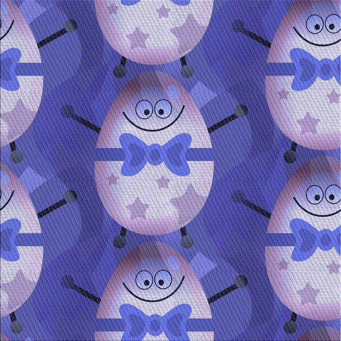 Round Machine Washable Transitional Purple Mimosa Purple Rug, wshpat3111blu