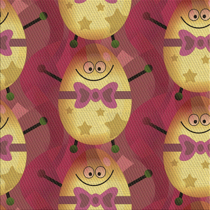 Round Patterned Crimson Red Rug, pat3111brn