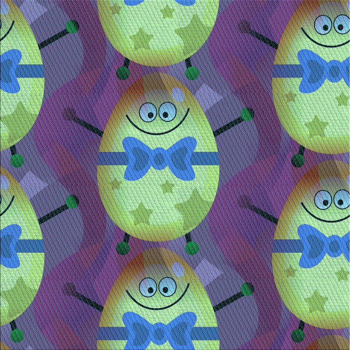 Round Machine Washable Transitional Purple Rug, wshpat3111lblu