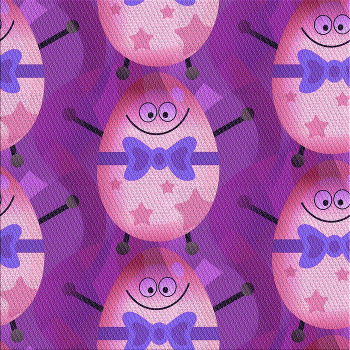 Round Machine Washable Transitional Orchid Purple Rug, wshpat3111pur