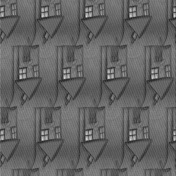 Machine Washable Transitional Gray Rug, wshpat3112gry