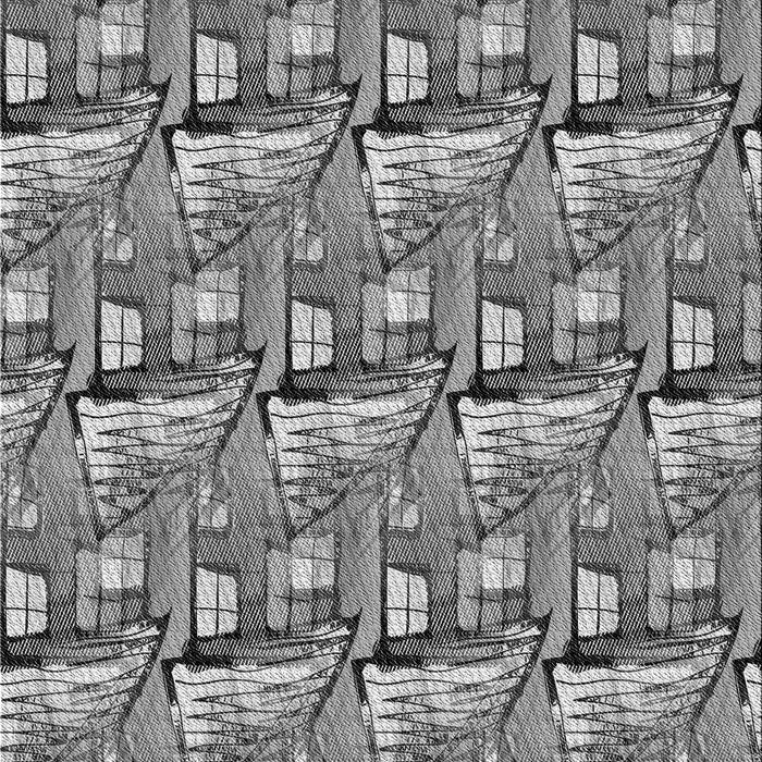 Patterned Cloud Gray Rug, pat3113gry