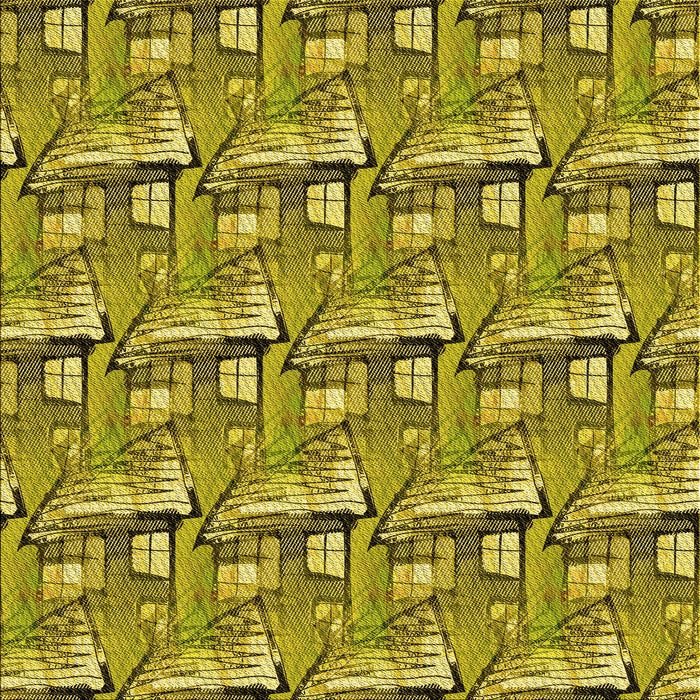 Round Patterned Dark Bronze Brown Rug, pat3113yw