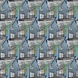 Sideview of Machine Washable Transitional Light Steel Blue Rug, wshpat3113