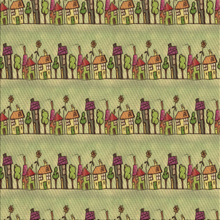 Round Patterned Oak Brown Rug, pat3114brn