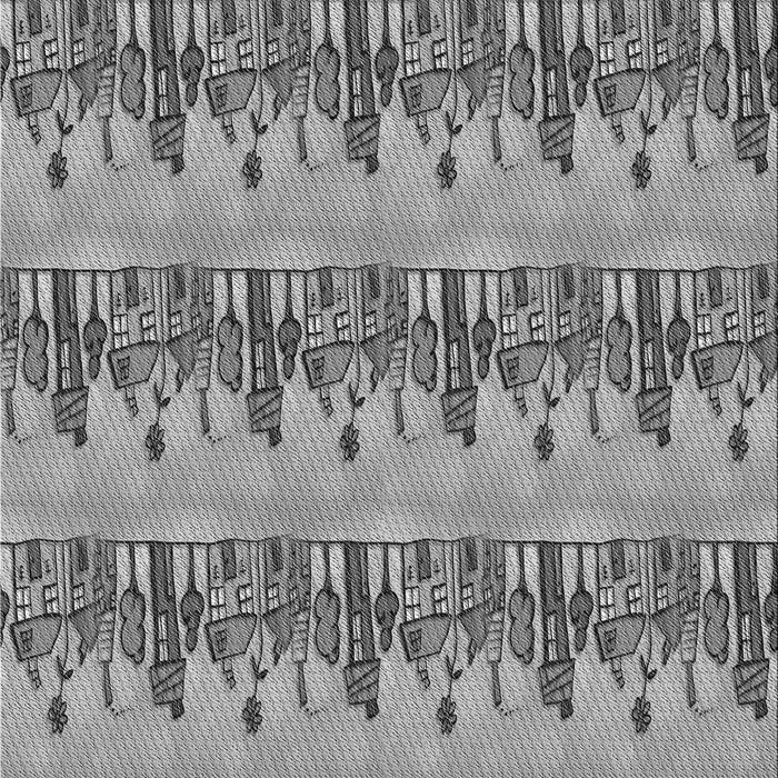 Patterned Cloud Gray Rug, pat3114gry